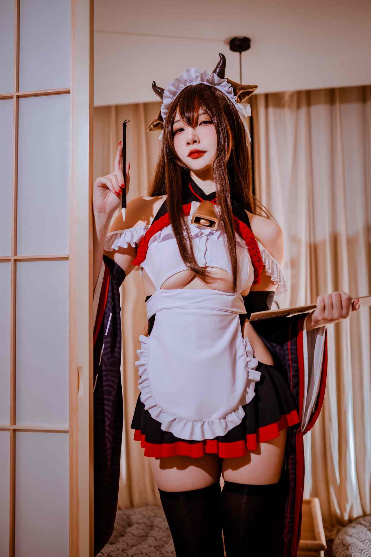 二佐Nisa碧蓝樫野女仆